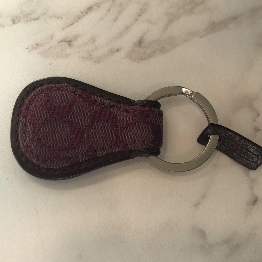 Coach keychain